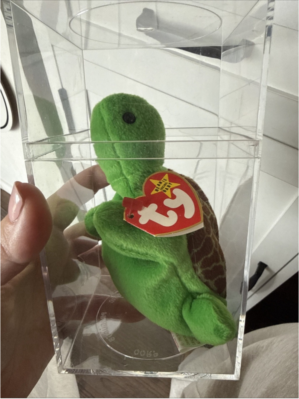 Ty Beanie Baby Speedy The Turtle. 1st generation 1993 vintage